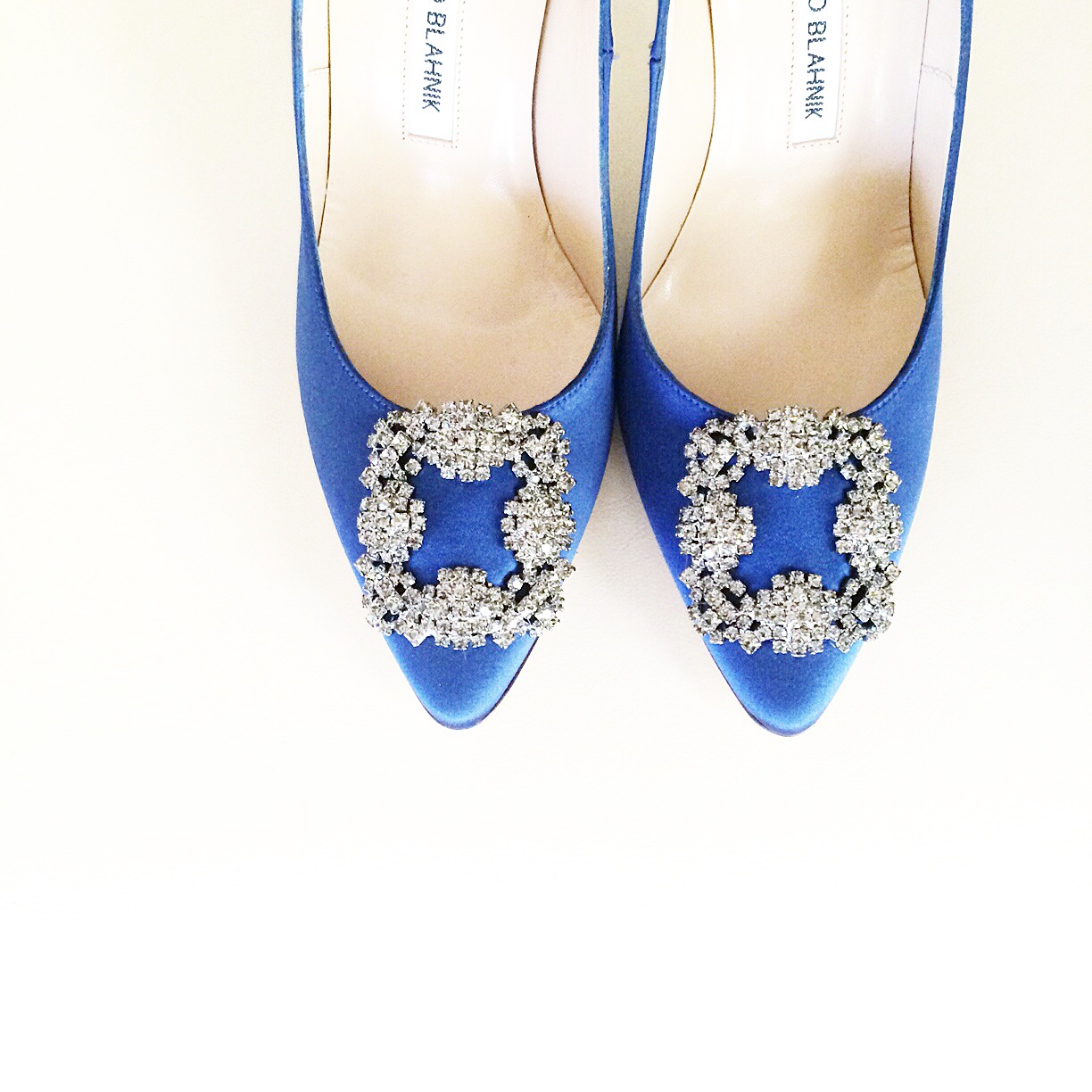 Manolo Blahnik Blue Pumps 