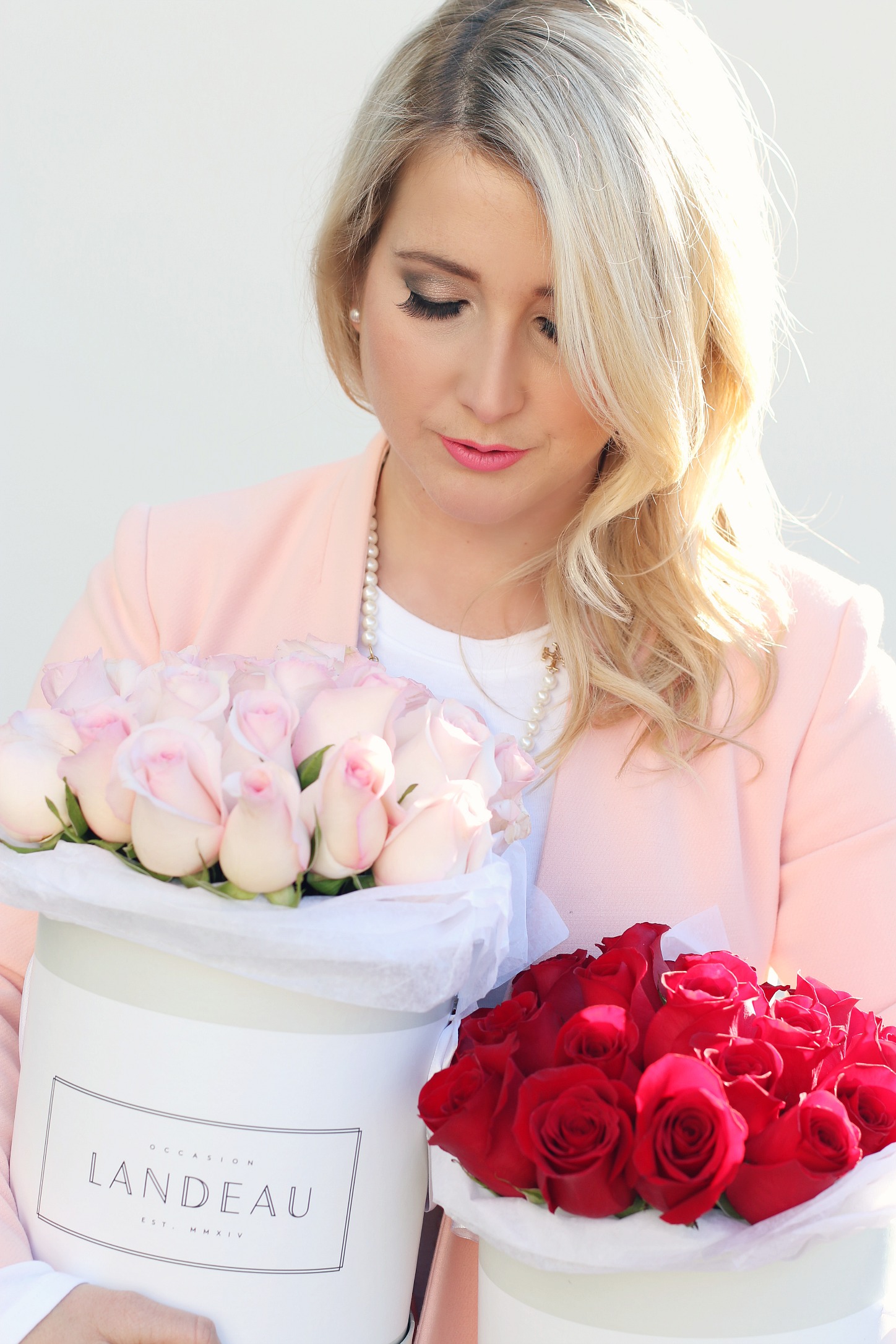 Valentines Day Give Landeau Roses Monika HIbbs
