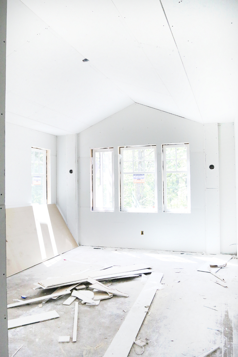 Building Series: Dry Wall Master Bedroom 