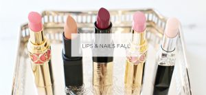 Lip and Nail color for fall holiday
