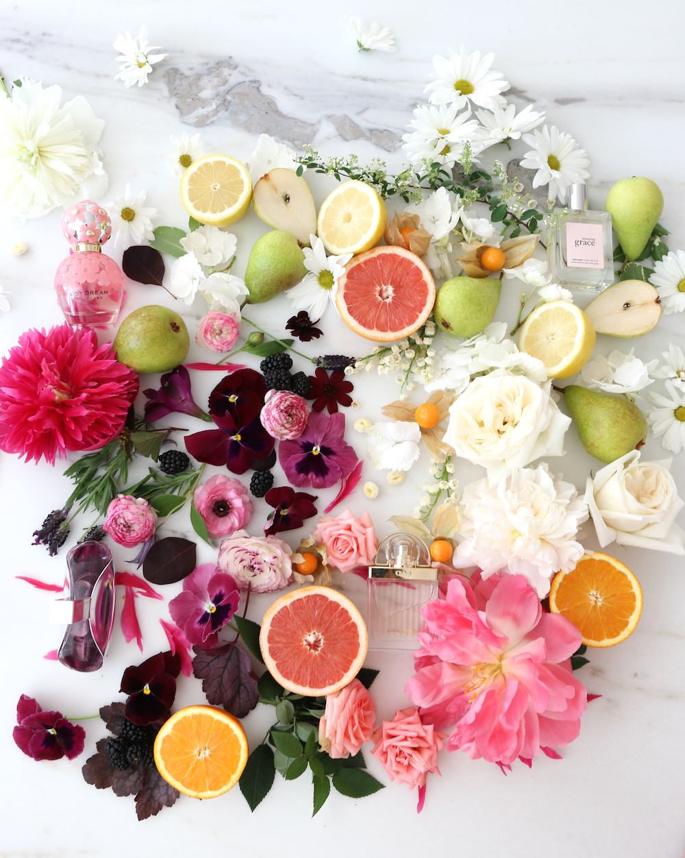 Florals Perfume and fruit Monika Hibbs 