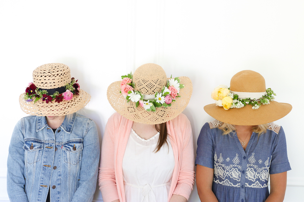 floral sunhat