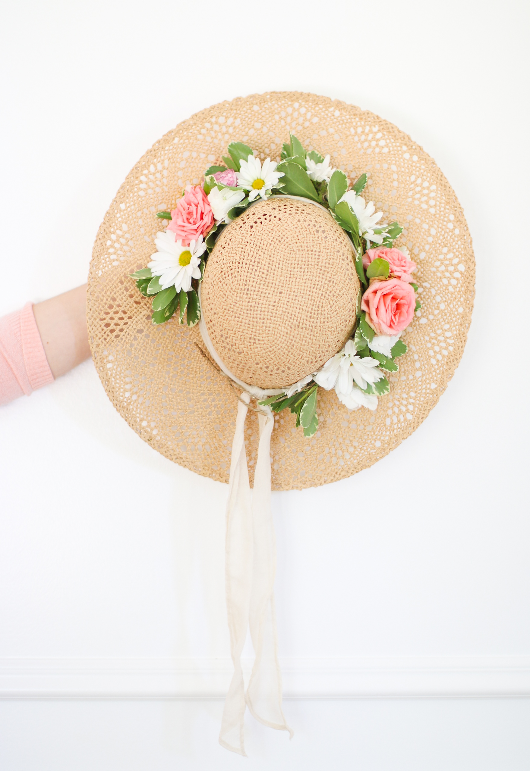 DIY Floral Sun Hat Monika Hibbs 