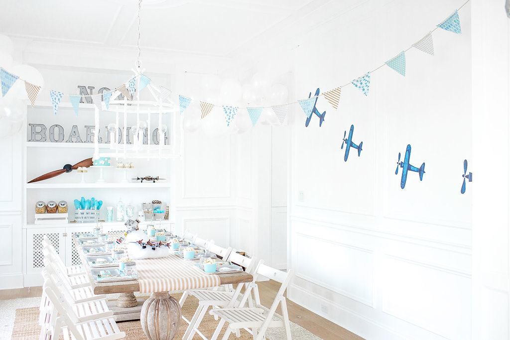 Boy Airplane Birthday Party Monika Hibbs 