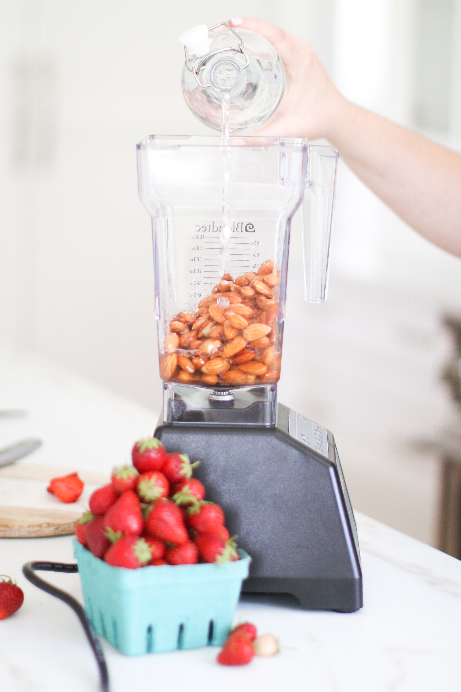 Strawberry Almond Milk DIY Recipe Monika Hibbs