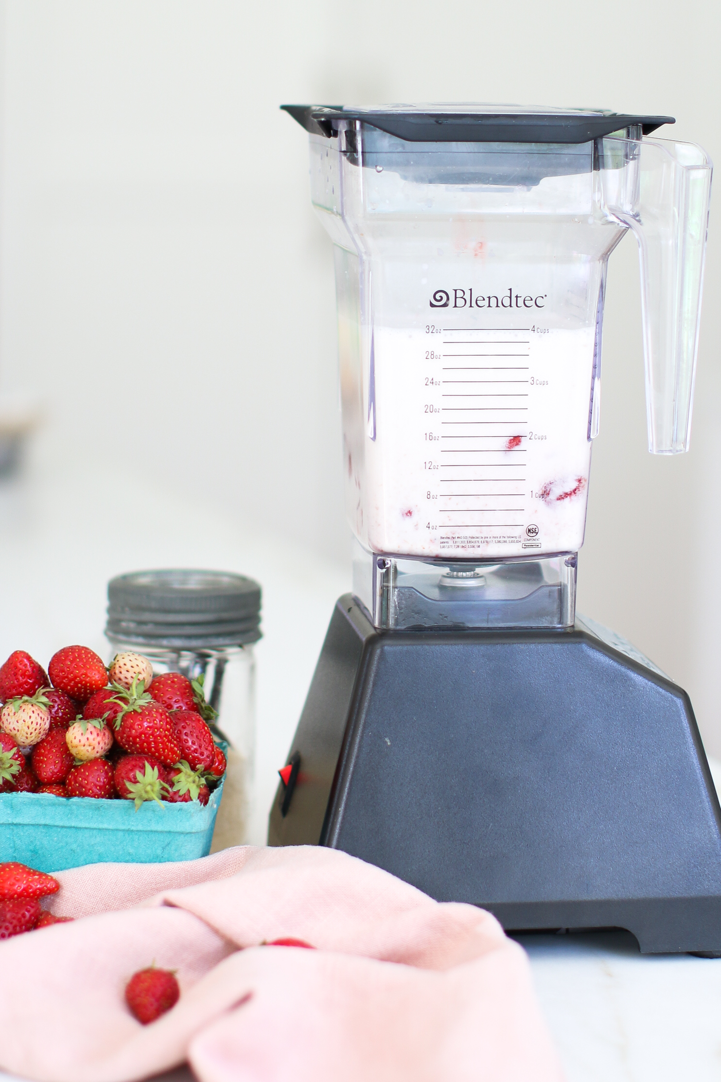 Roasted Strawberry Almond Milk DIY Recipe Monika Hibbs