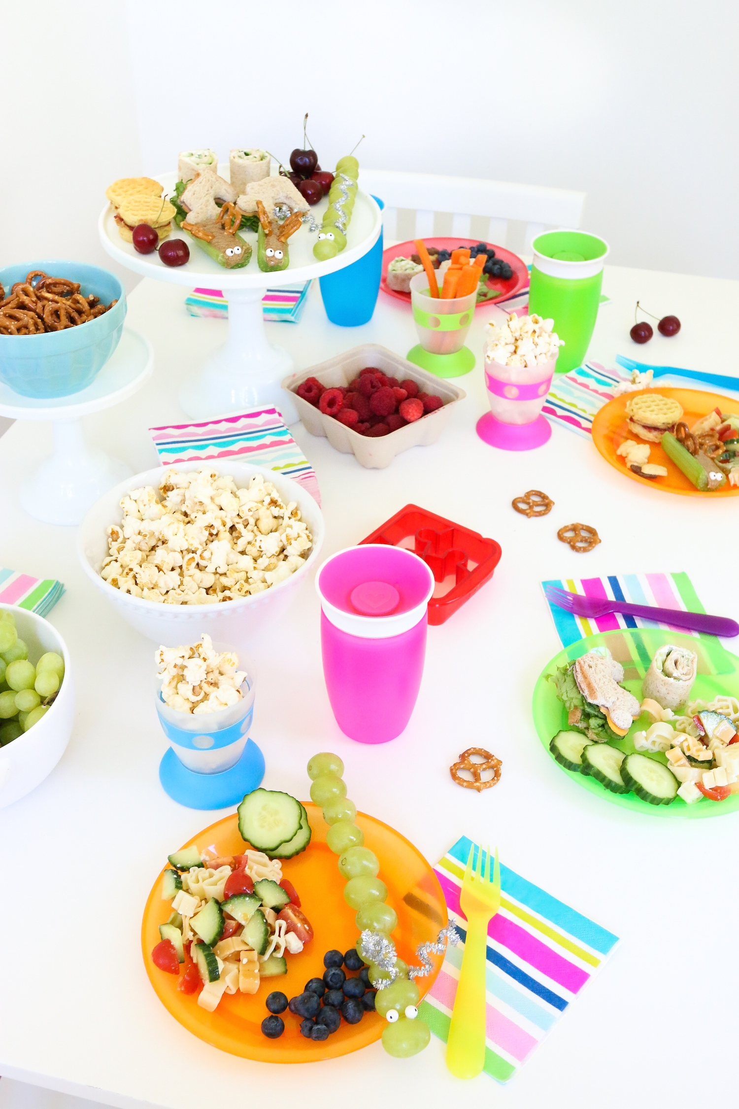 Kids Lunch Ideas Snacks DIY Munchkin Party Ideas Monika Hibbs