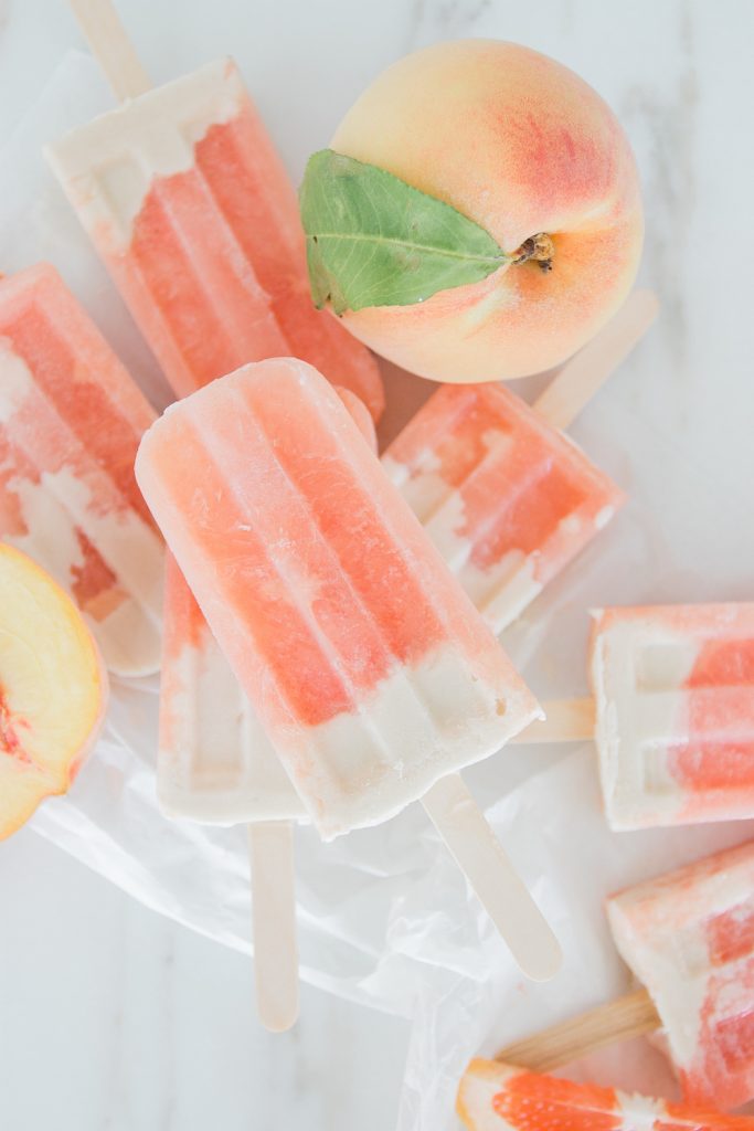 Homemade popsicles: Grapefruit & Peach Cream | Monika Hibbs: A ...