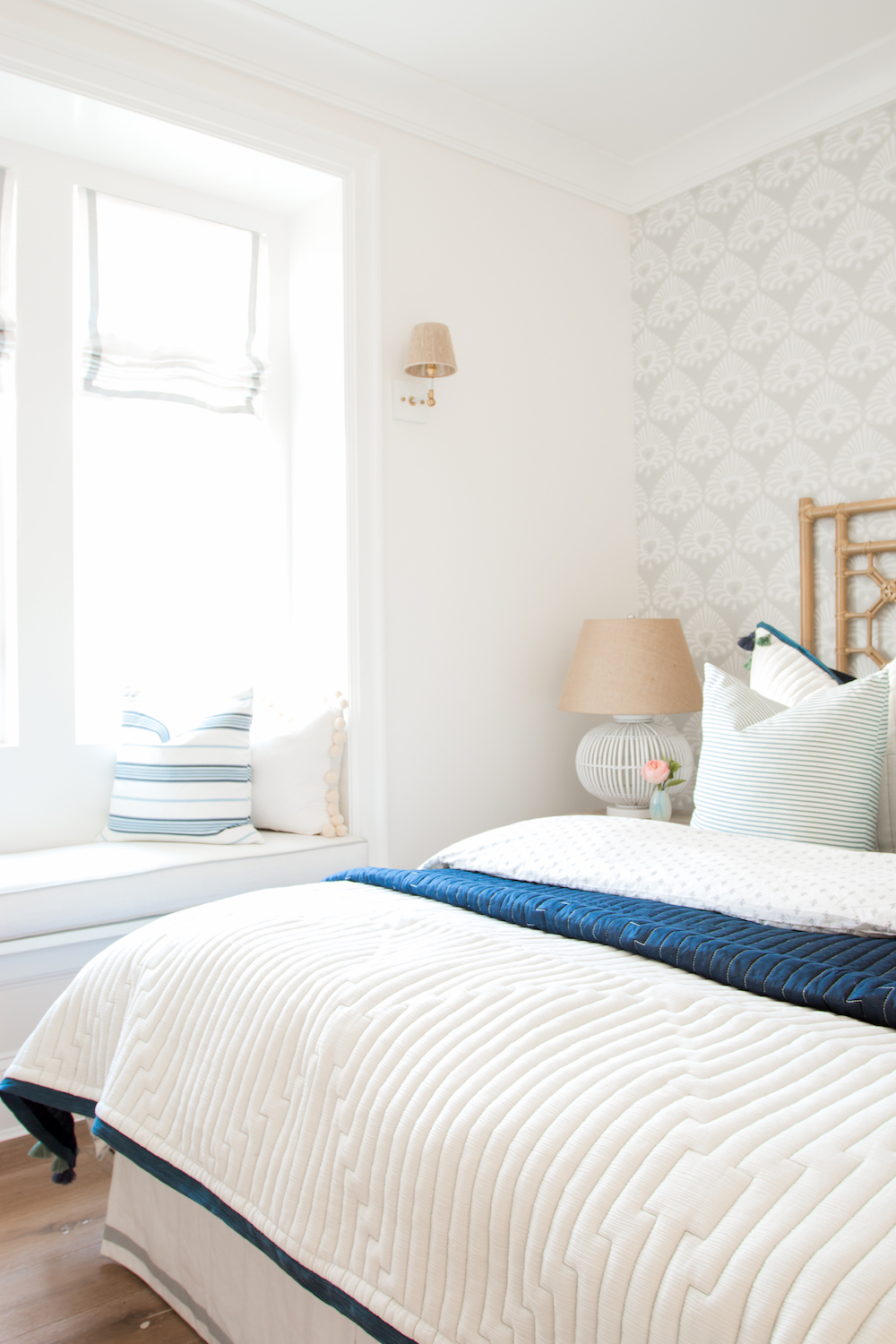 Coastal Style Guest Bedroom Monika Hibbs