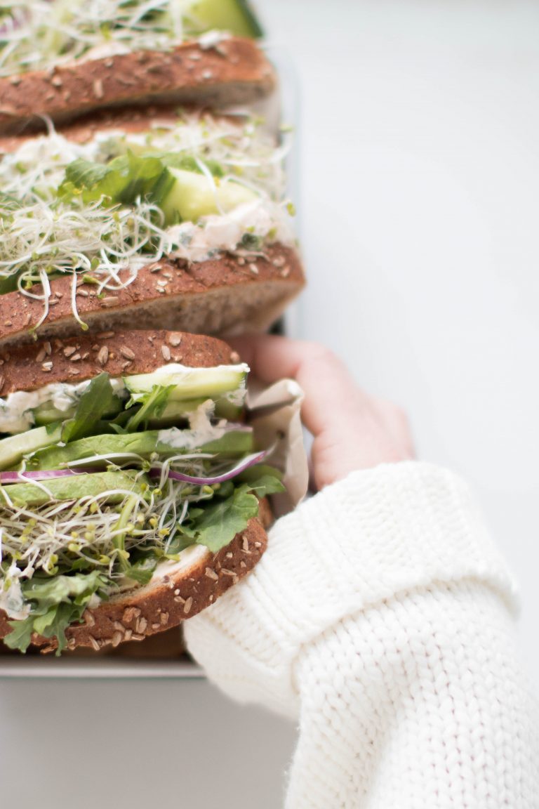 Eat Your Greens Sandwich - Monika Hibbs