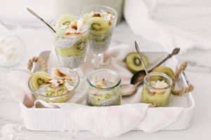 Kiwi Chia seed pudding recipe