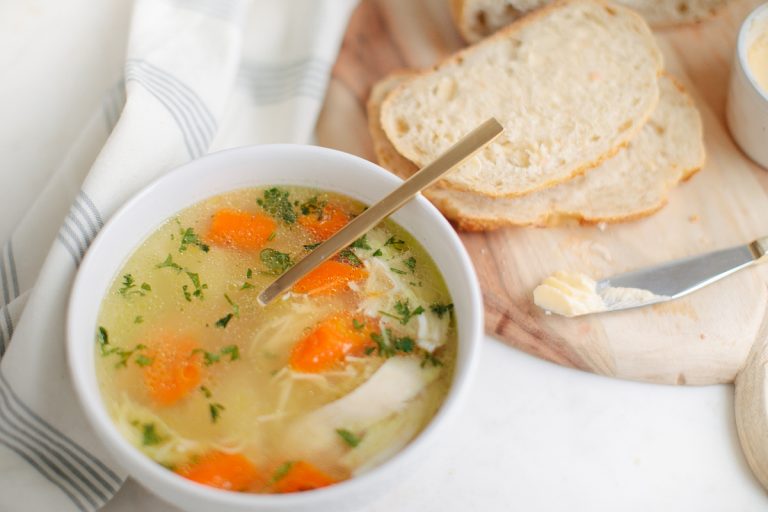 Rosól ImmuneBoosting Chicken Noodle Soup Monika Hibbs