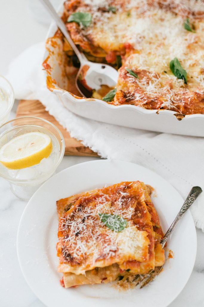 Roasted Vegetable Lasagna | Monika Hibbs, a lifestyle blog
