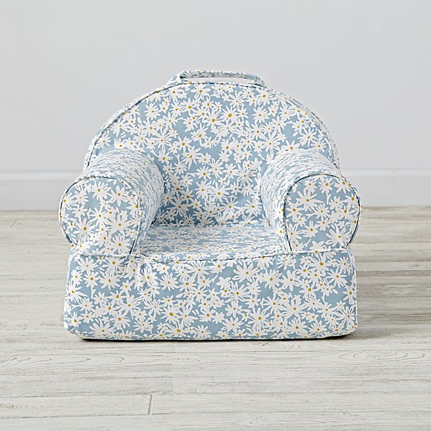 small daisy print chair