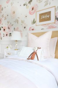 little girls room soft pink bedding