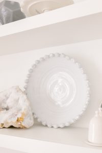 beautiful pasta bowl on shelf
