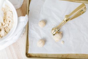 stopping almond snowball cookies