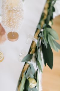 using command strips to hang garland