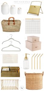 top items for home organization