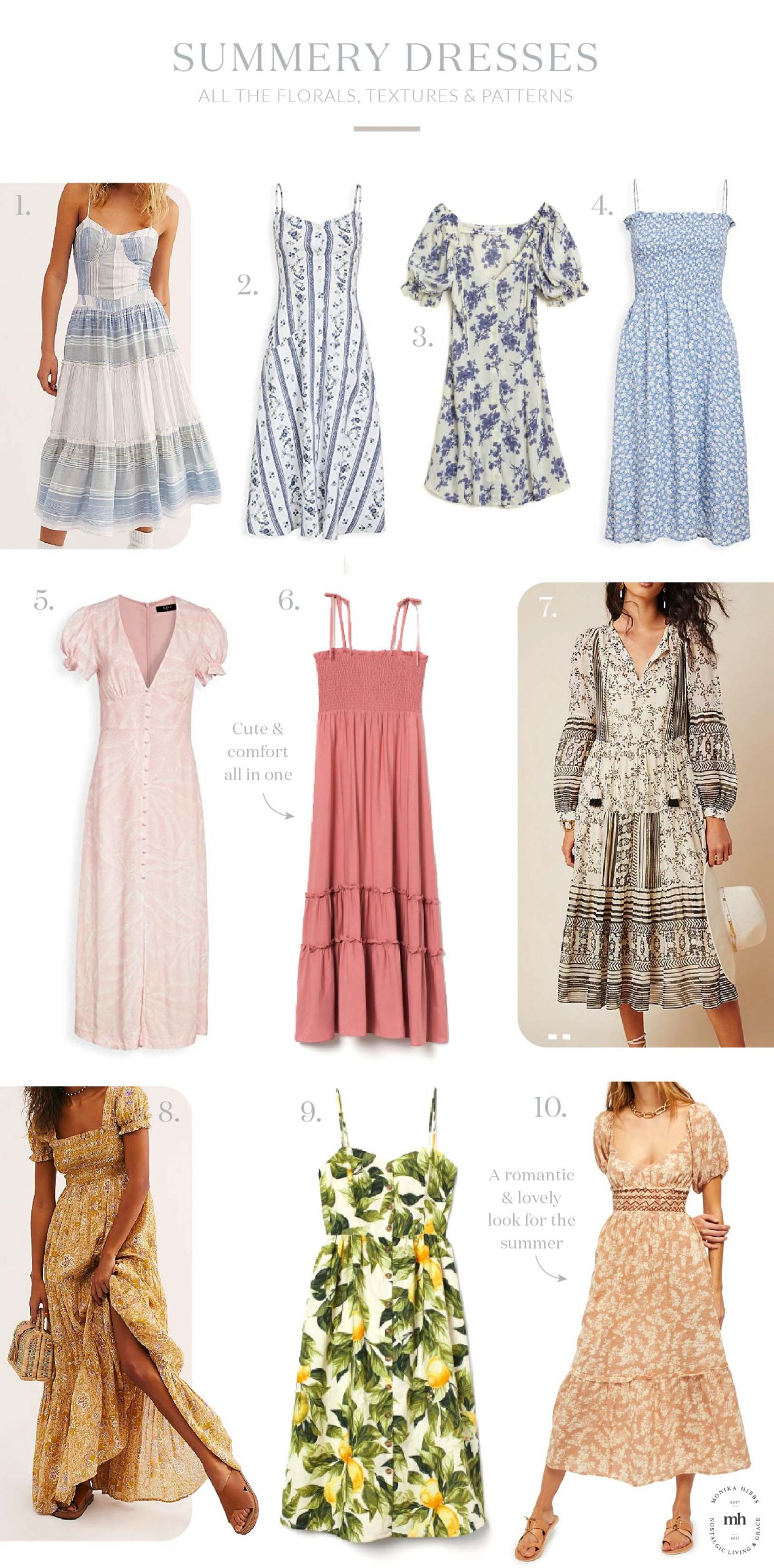Effortless Summer Dresses - Monika Hibbs
