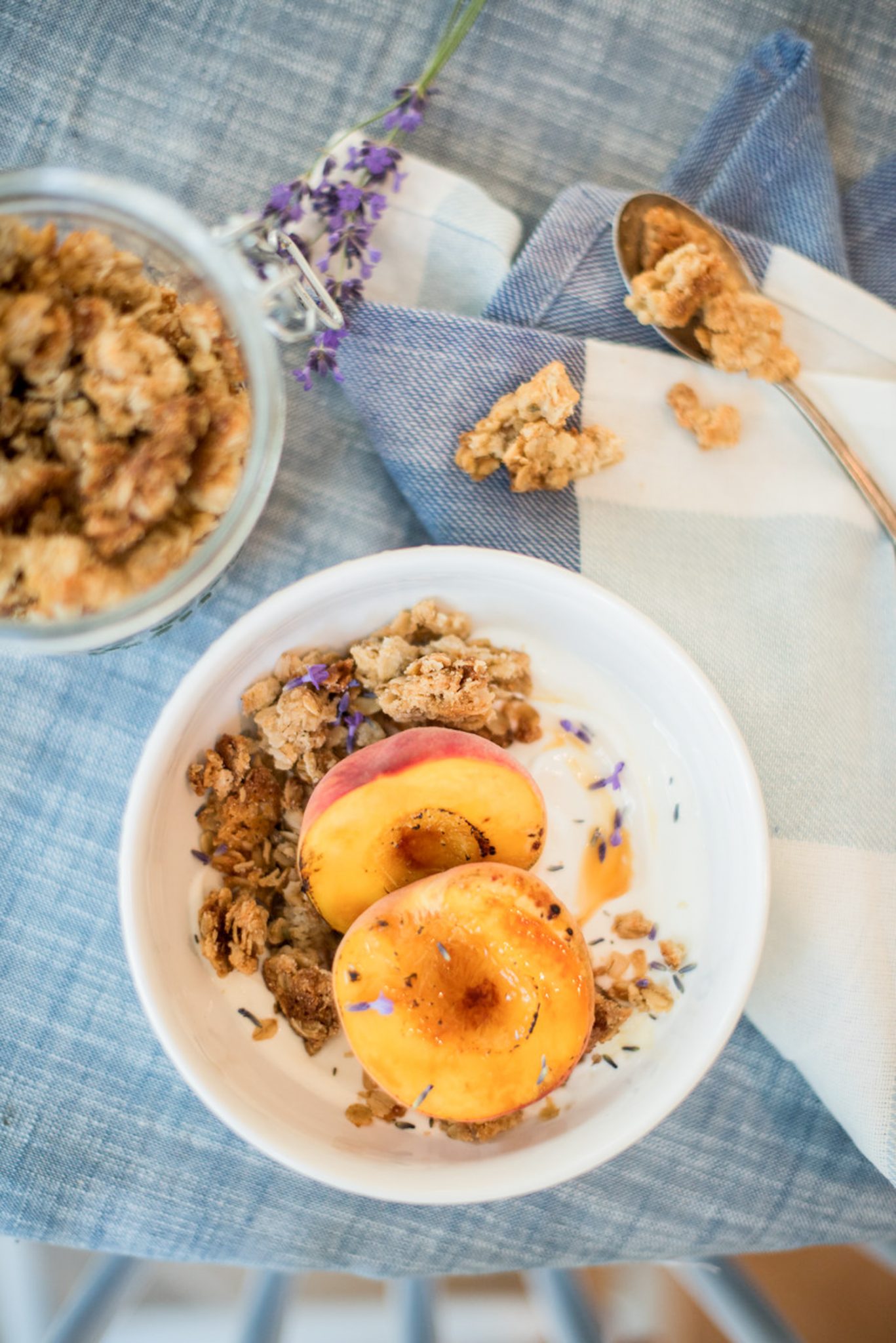 Honey Lavender Granola Monika Hibbs