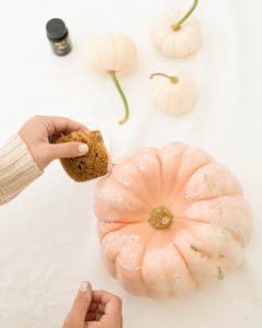 Metallic Foiled Pumpkins and Gourds