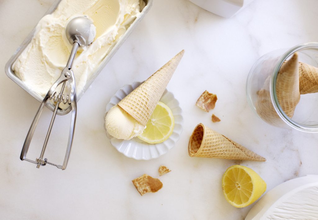 Homemade Lemon Icecream Monika Hibbs